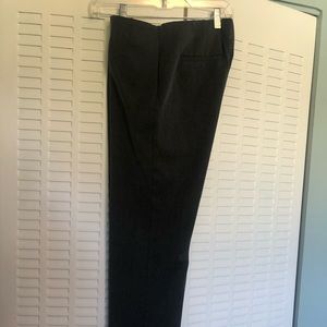 Charcoal Gray pants, side sipper, size 6L from Talbot’s.